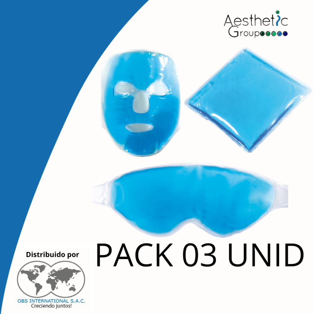 AESTHETIC GROUP Oferta x 3 Máscaras de Gel frío AGOTADO Health