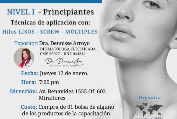 Taller de capacitación hilos PDO NeoGénesis Enero 2023