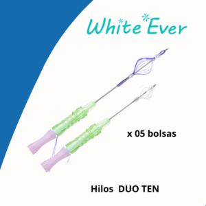 WHITE EVER – Hilos Pdo DUO TEN – Bolsa 06 Hilos - PROMO X 05