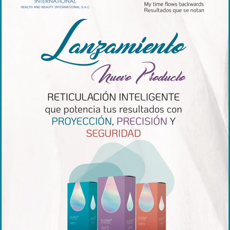 Lanzamiento Aileene - ácido hialurónico.