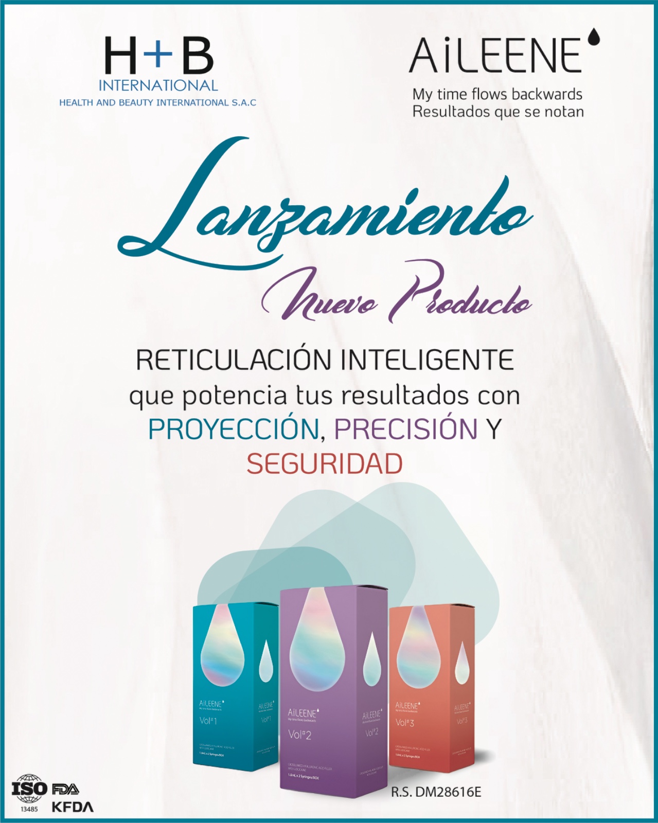 Lanzamiento Aileene - ácido hialurónico.