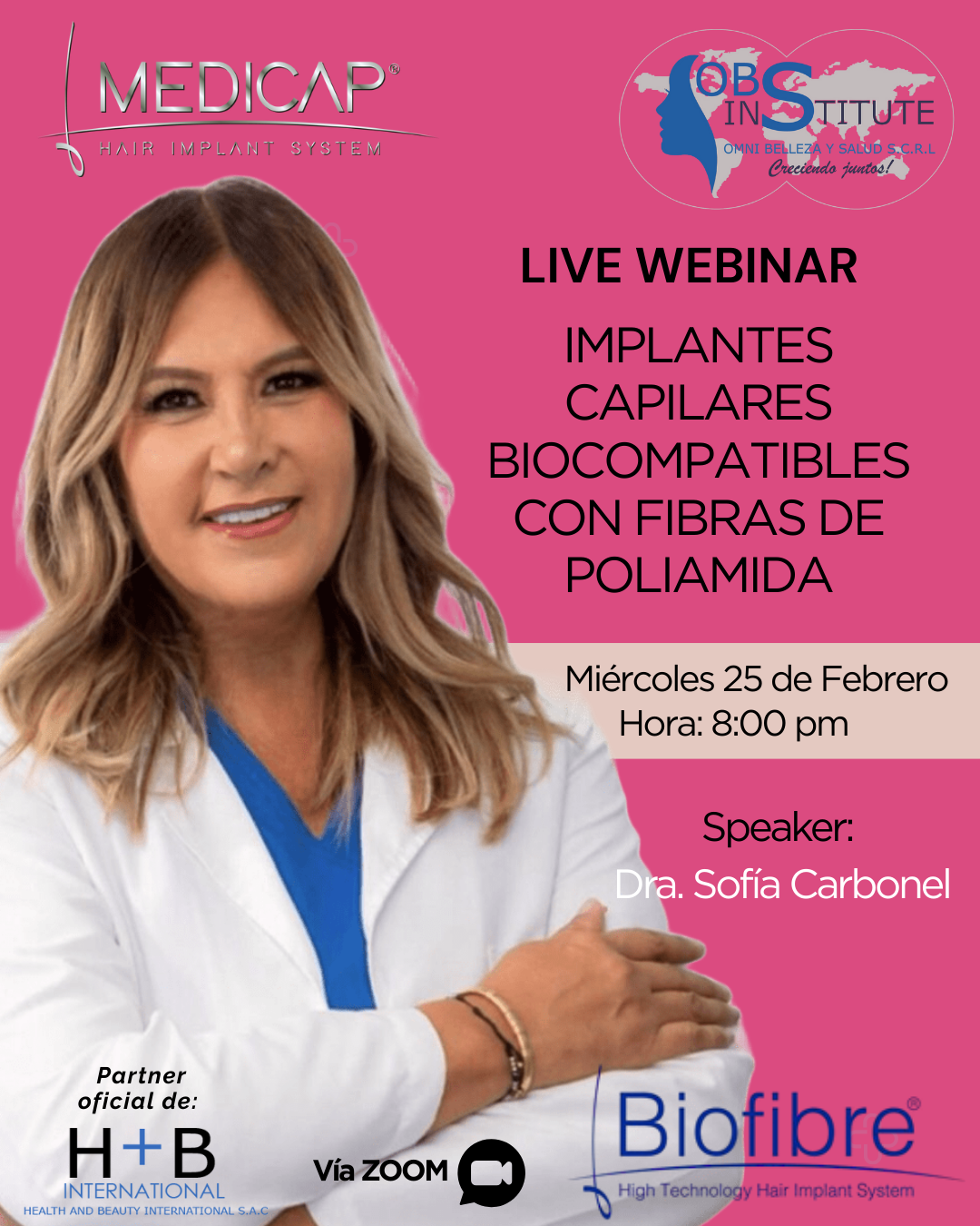 WEBINAR GRATUITO – IMPLANTES CAPILARES BIOCOMPATIBLES con fibras de poliamida