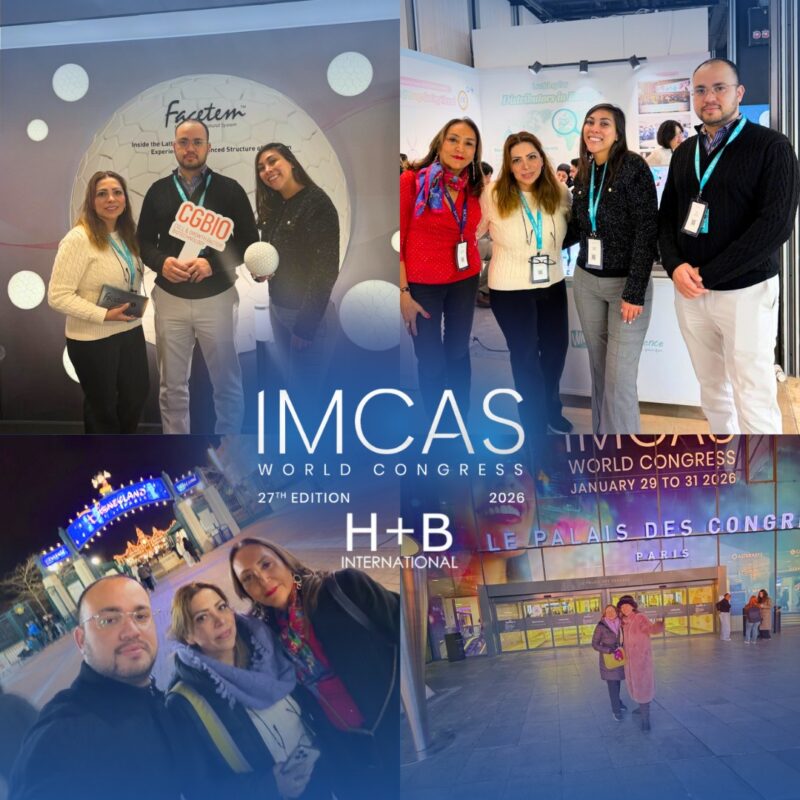 H+ B INTERNATIONAL EN IMCAS WORLD CONGRESS PARIS 2026