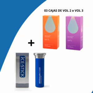 PACK X 03 CAJAS AILEENE VOL #2 o VOL. #3 + 01 ICE STICK - ANÉSTESICO DE FRIO CONTROLADO.