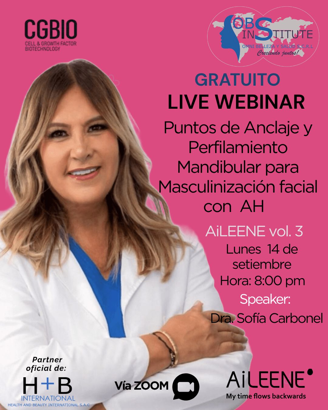 Puntos de Anclaje y Perfilamiento Mandibular para Masculinización facial con AH